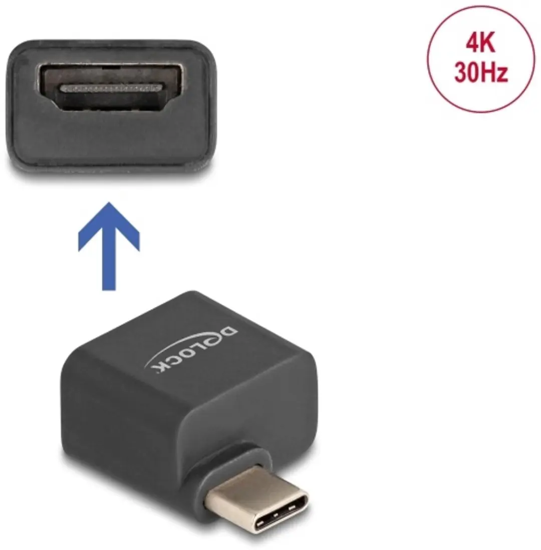 Delock USB Type-C naar HDMI Adapter 4K