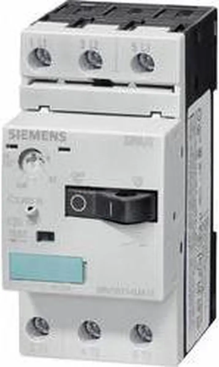 Siemens 3RV1011-1BA10 Vermogensschakelaar 1.4-2A - Wit/Zwart