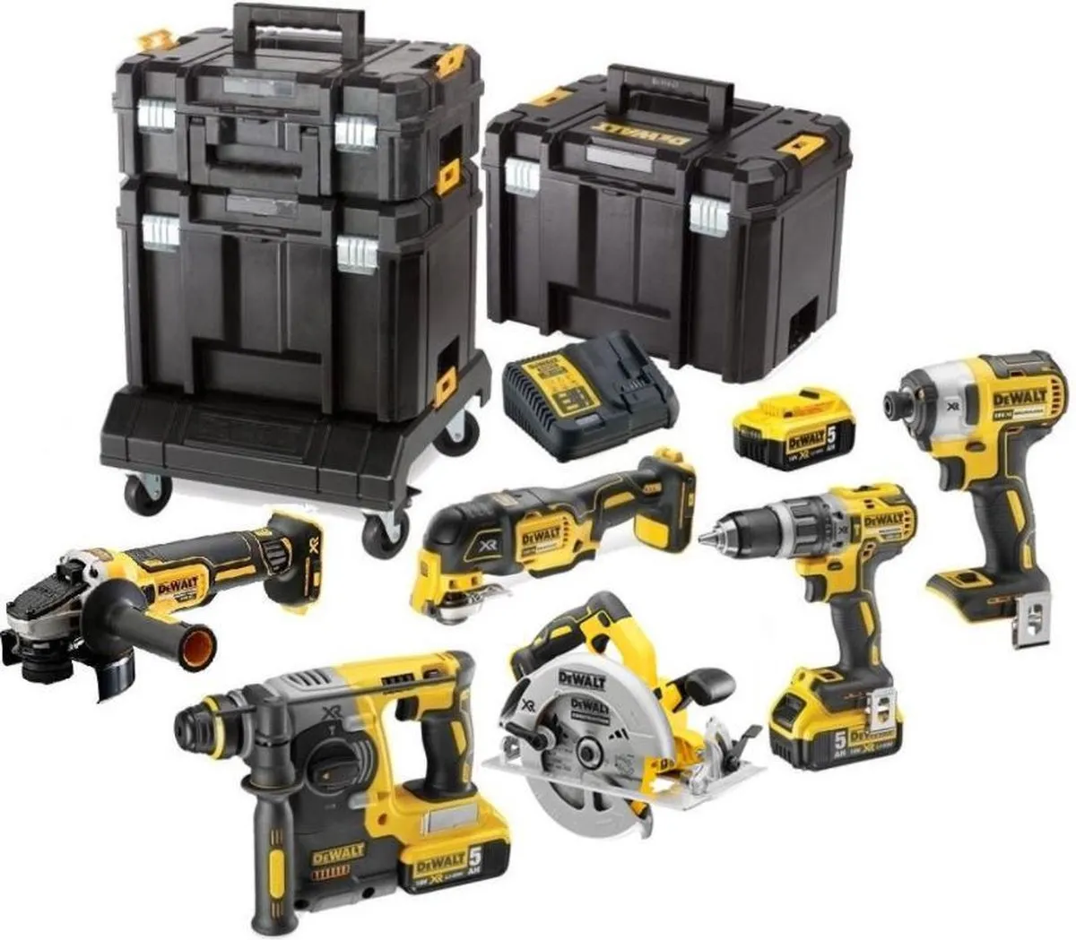 DeWalt DCK685P3T Combiset 18V - 3x 5,0Ah