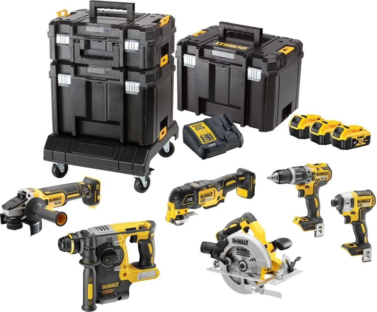 DeWalt DCK685P3T Combiset 18V - 3x 5,0Ah