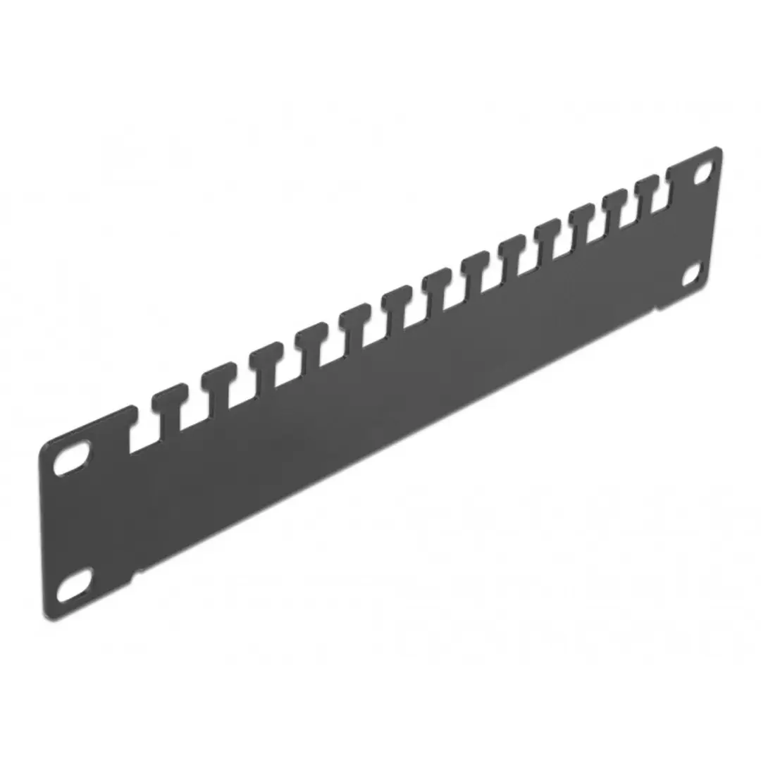 Delock 10 inch Kabelondersteuningspaneel 1U