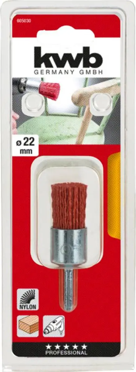 KWB Rond Penseel 22mm - 1 Stuk