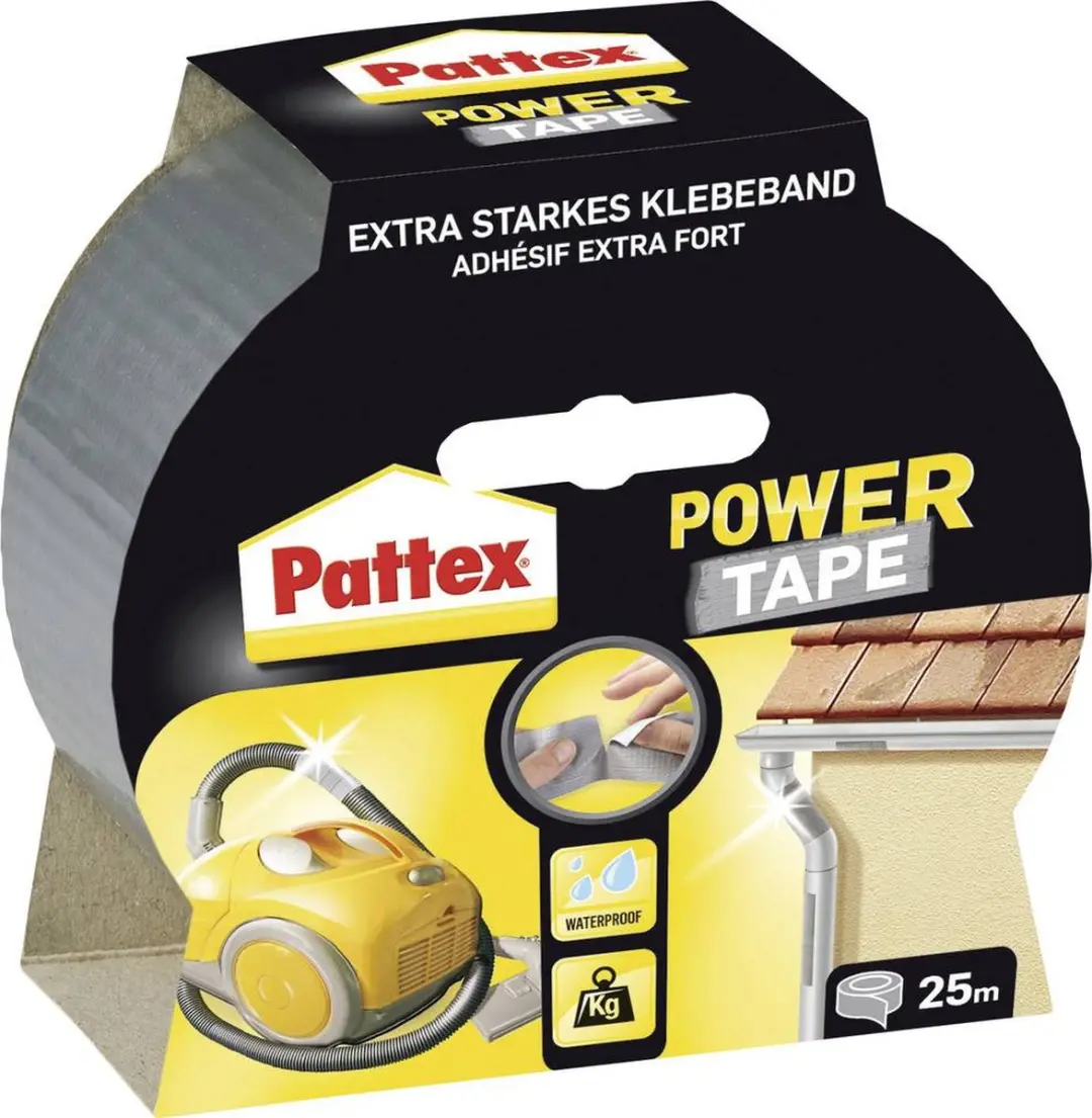 Pattex Power Tape Textieltape 25m x 50mm