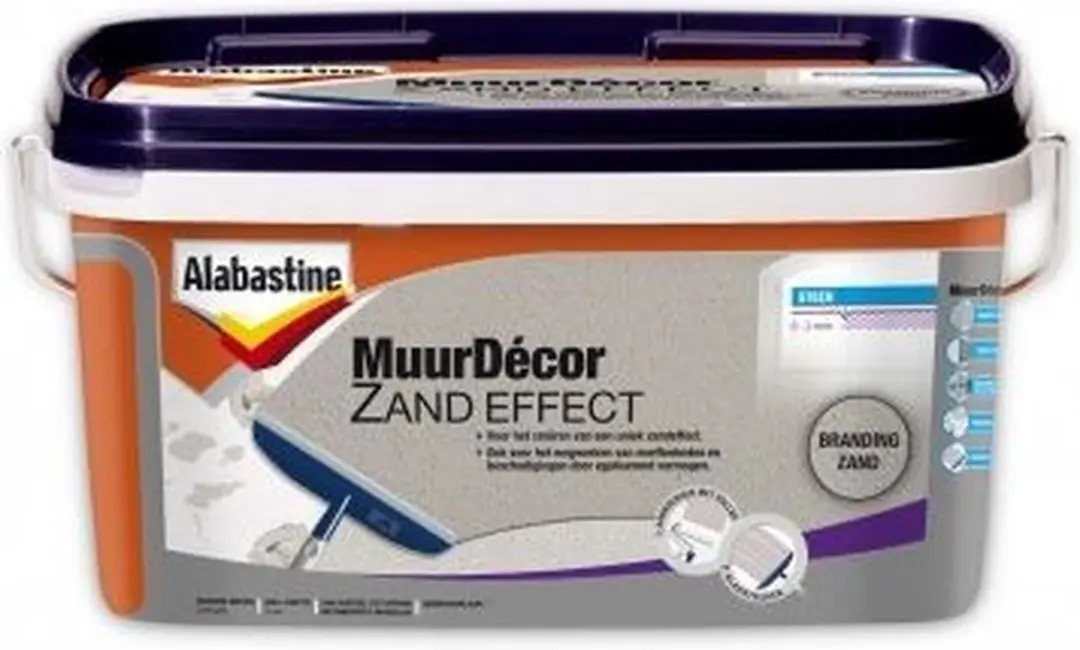 Alabastine Muurdecor Zand Effect Verf 5L