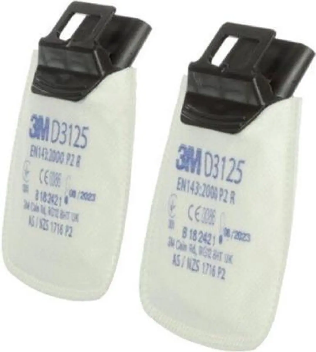 3M Secure Click P2 R Partikelfilter - 2 Stuks - afbeelding 4 van 4