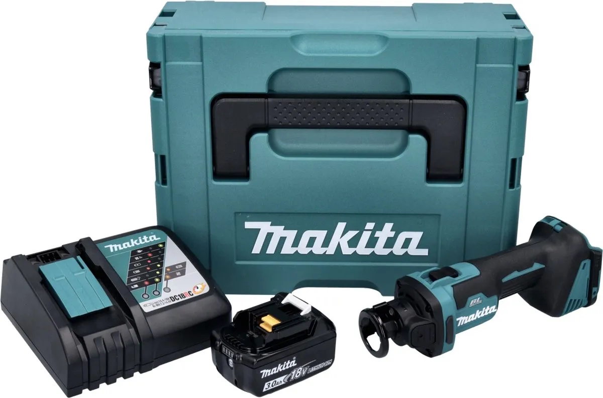 Makita DCO 181 RF1J Rotatiesnijder - 32.000 tpm - 18V - 3,0Ah