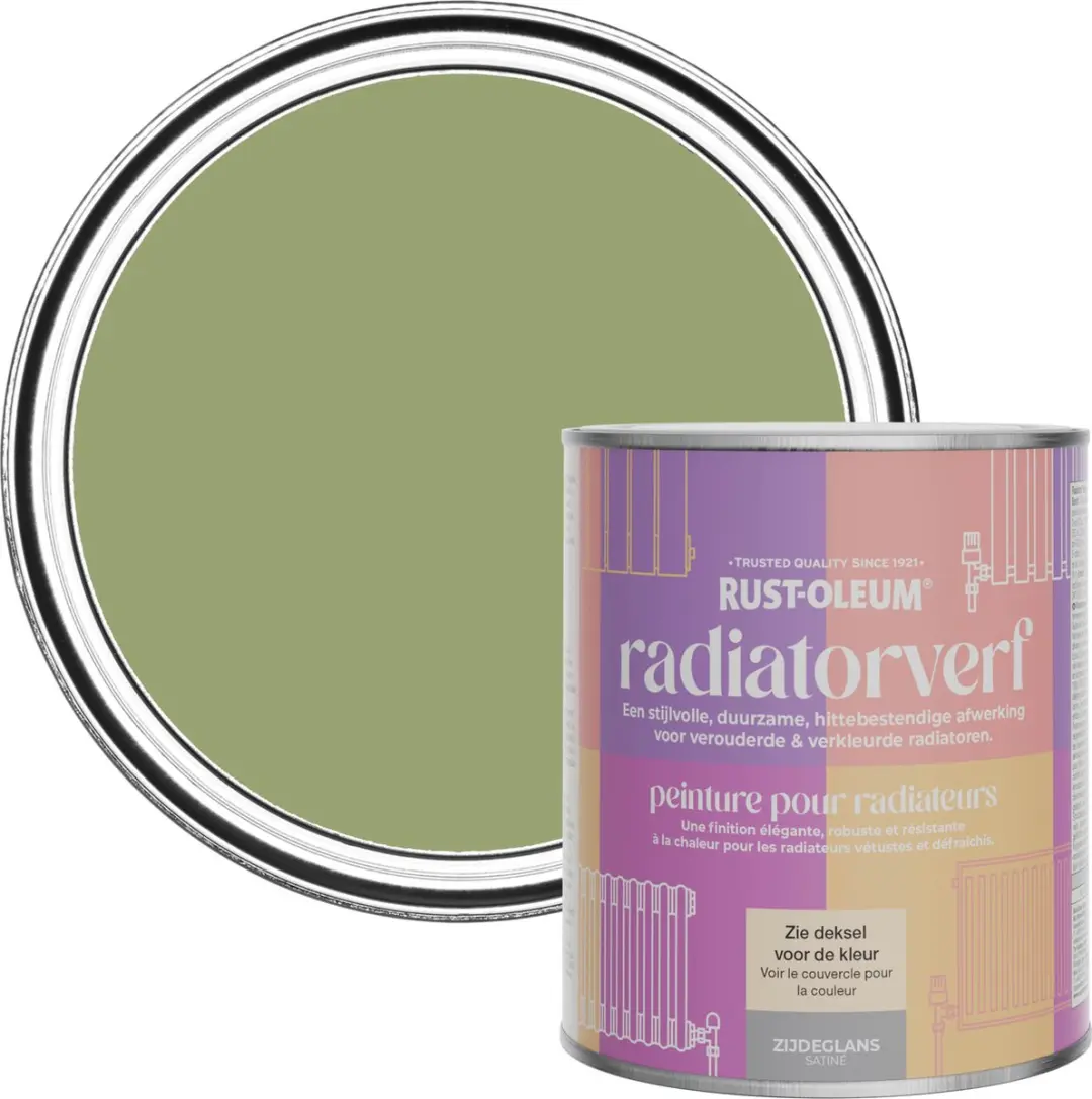 Rust-Oleum Familiar Ground Radiatorverf 750ml