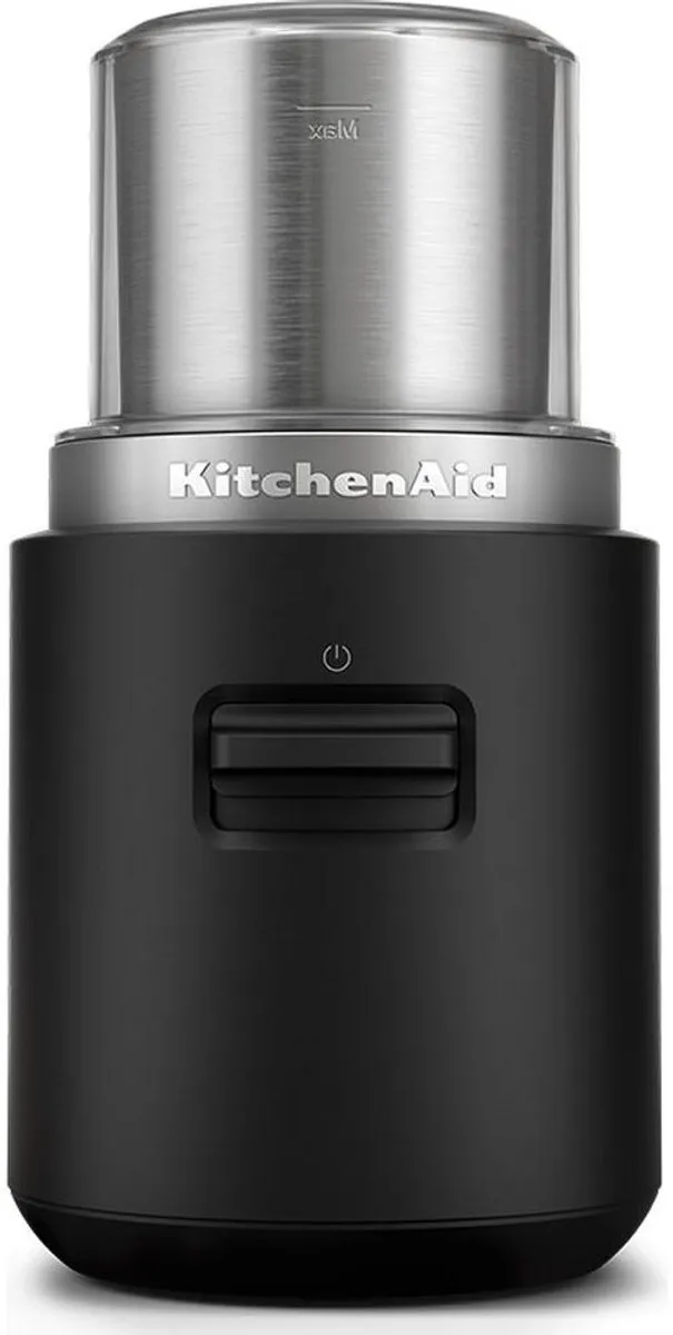 KitchenAid Go 5KBGR100BM Draadloze Koffiemolen - 113g - Matte Black