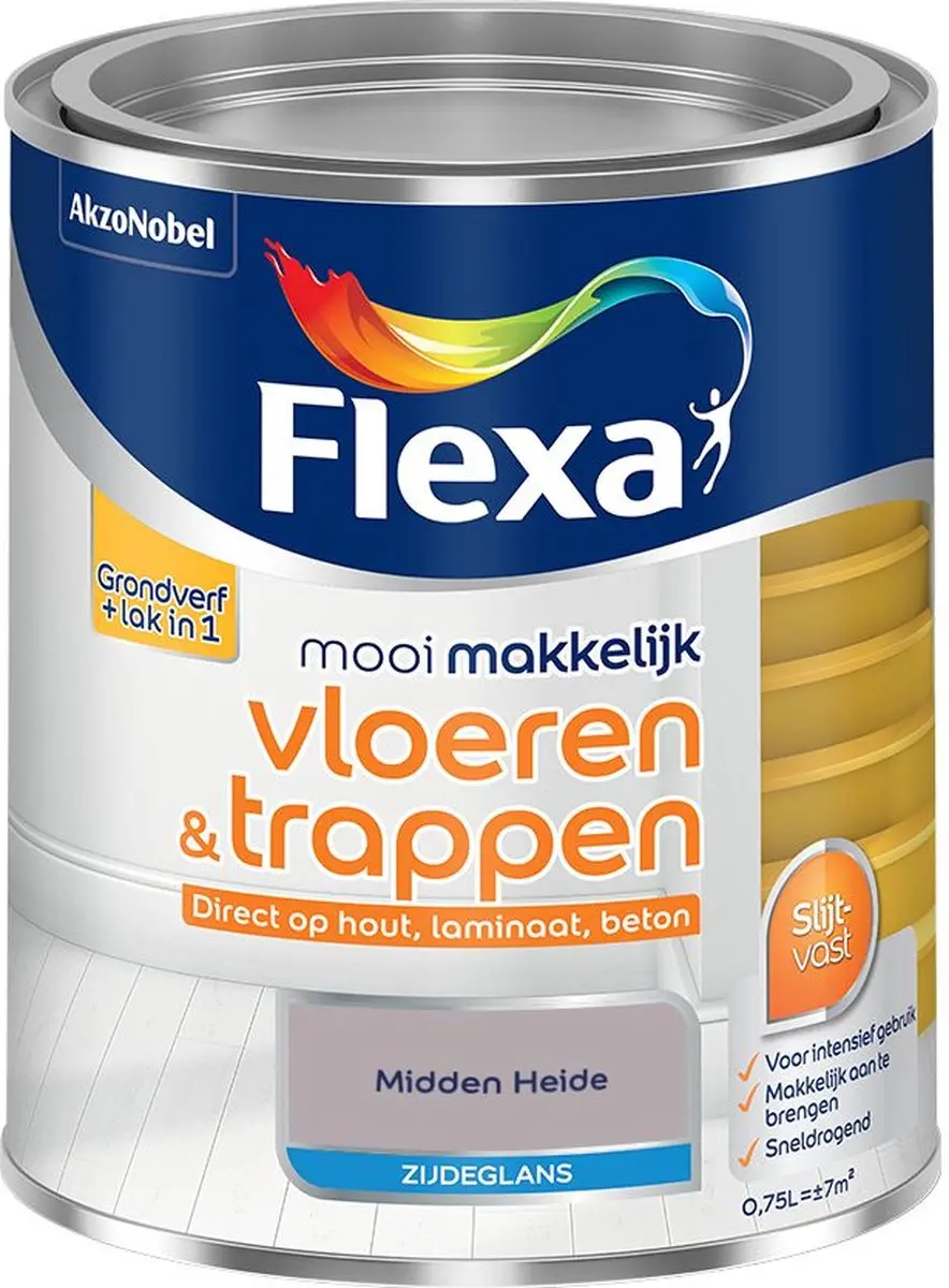 Flexa Mengverf Midden Heide 750ml