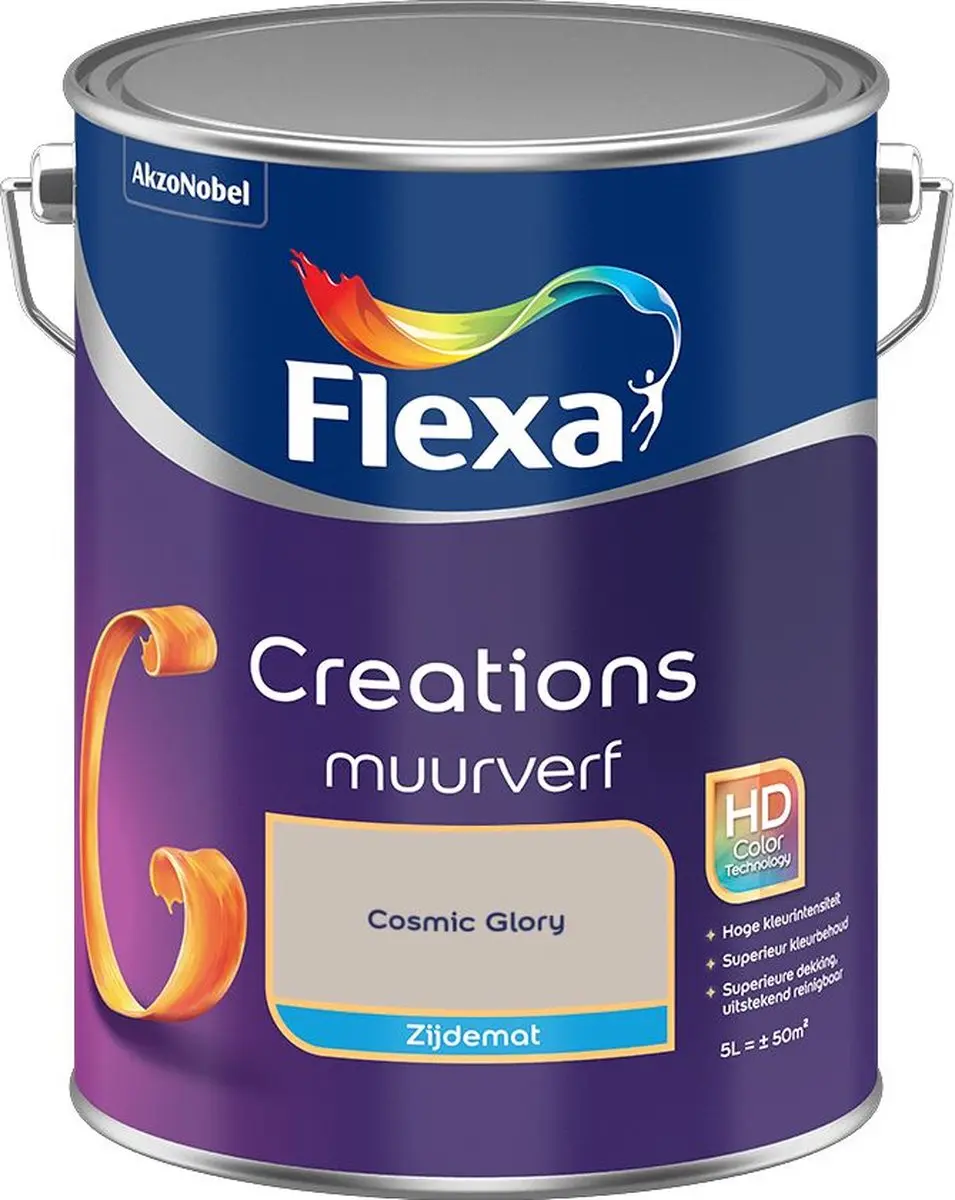 Flexa Creations Muurverf Zijdemat Cosmic Glory 5L