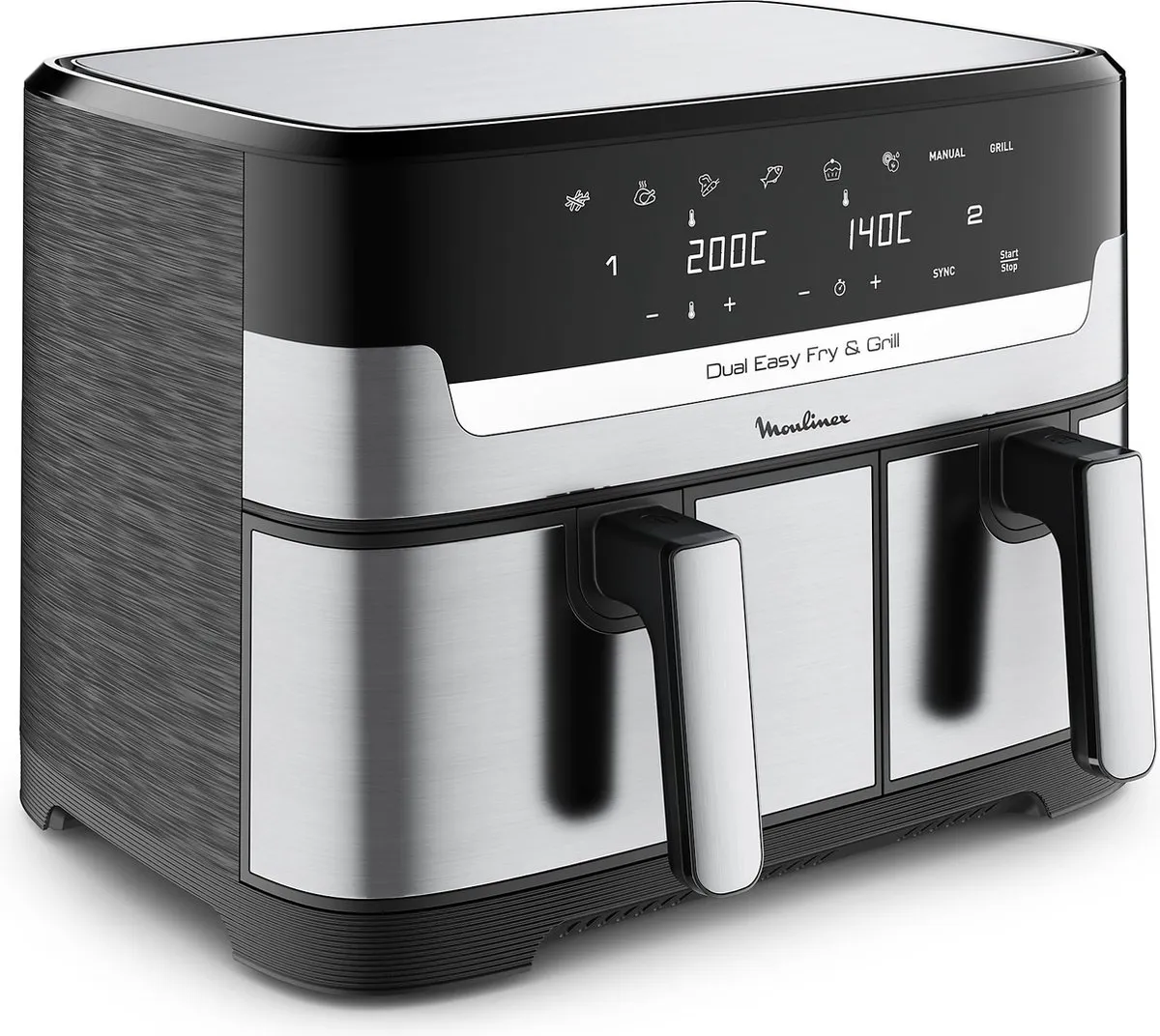 Moulinex Dual Easy Fry & Grill EZ905D20 Airfryer 8,3L