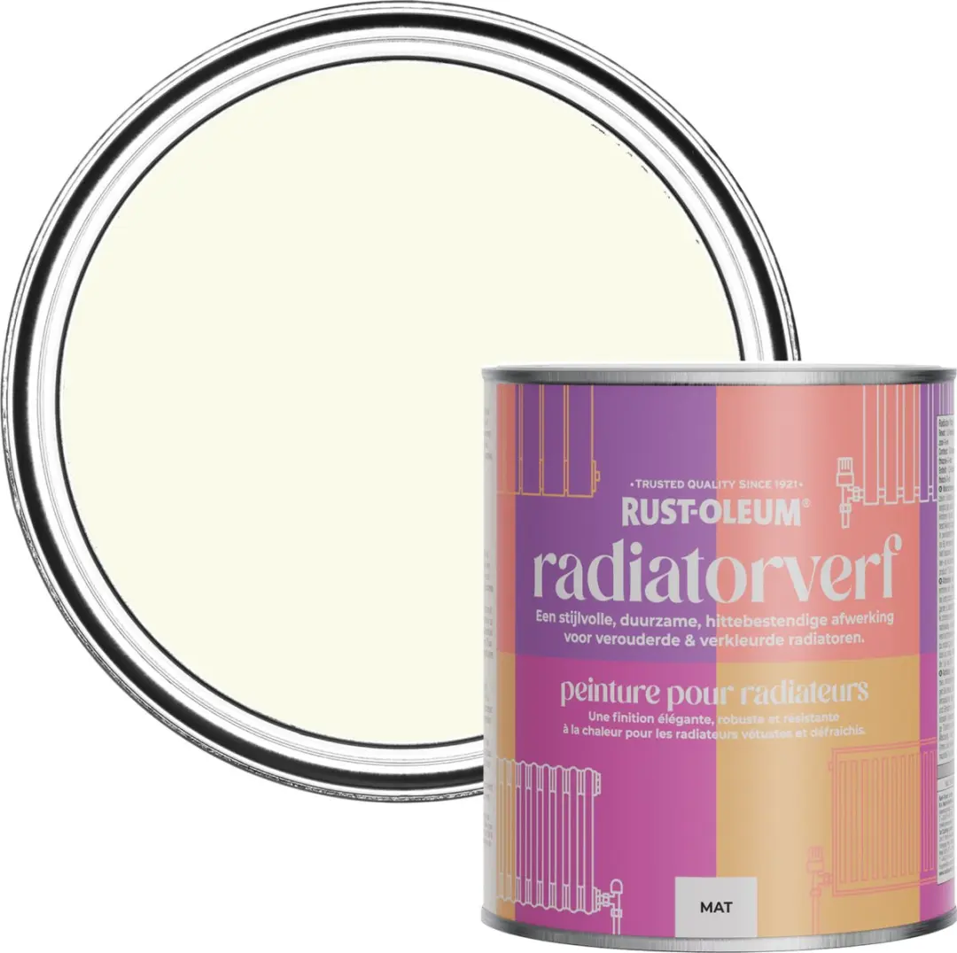 Rust-Oleum Radiatorverf Lichtgroen 750ml