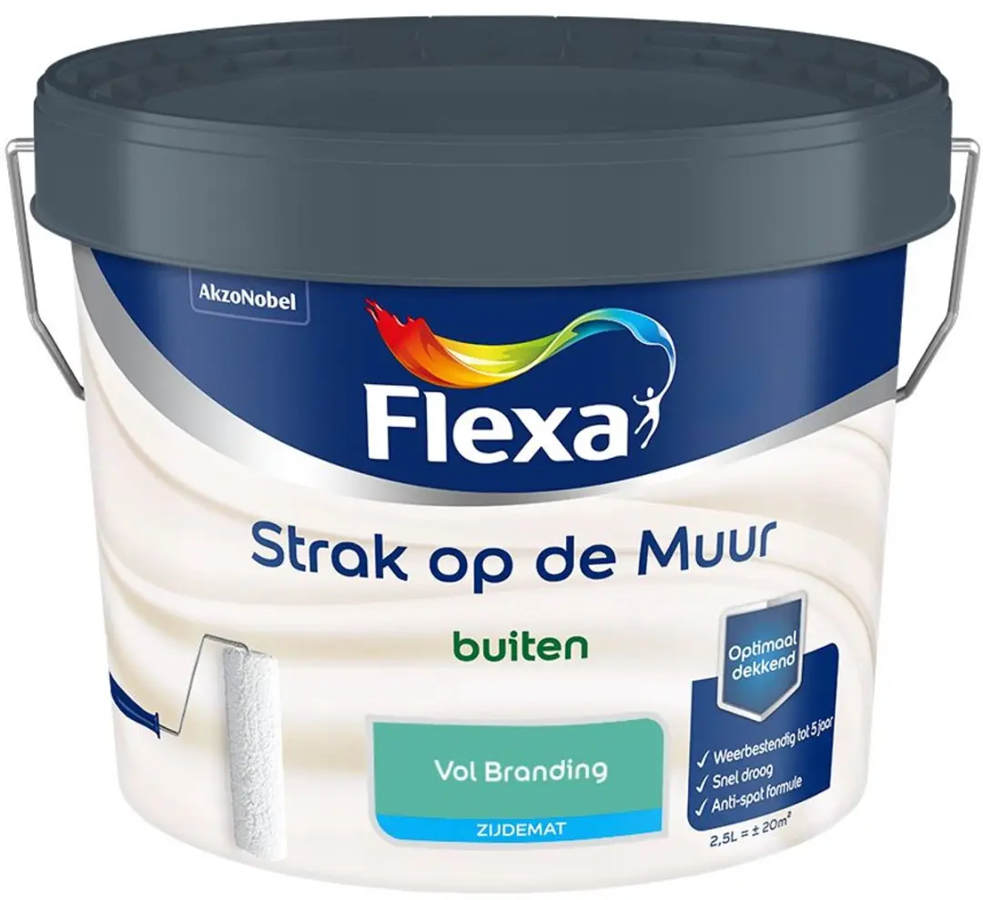 Flexa Strak Op De Muur Buiten Mengverf 2,5L