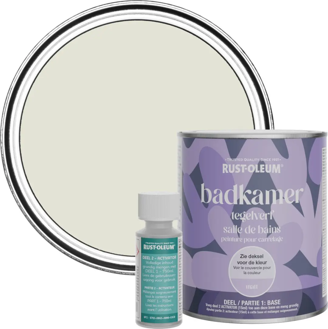 Rust-Oleum Beige Badkamer Tegelverf Matt Portlandse Steen 750ml