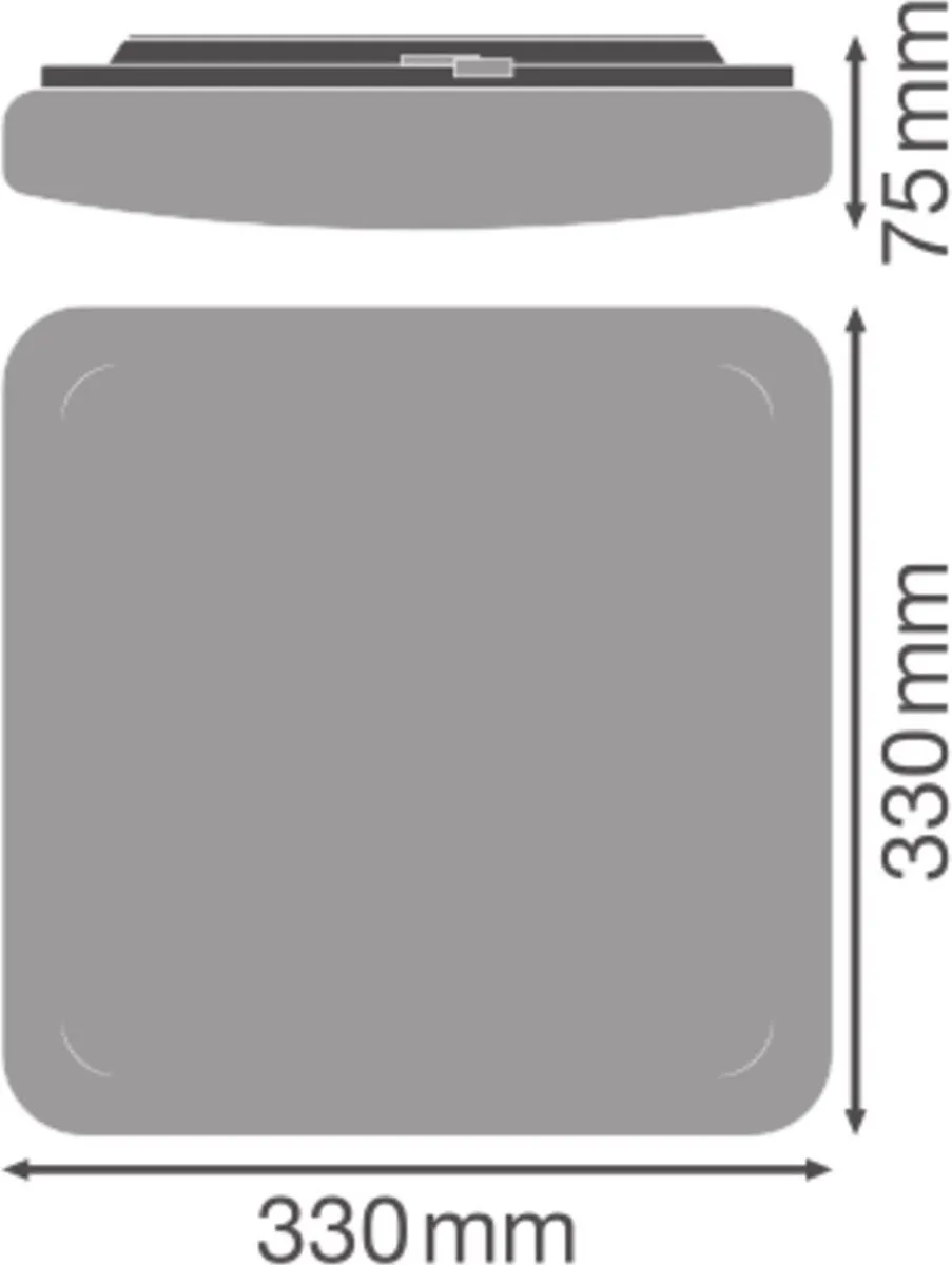 LEDVANCE LED Armatuur 24W 3000K - IP44 - afbeelding 2 van 3