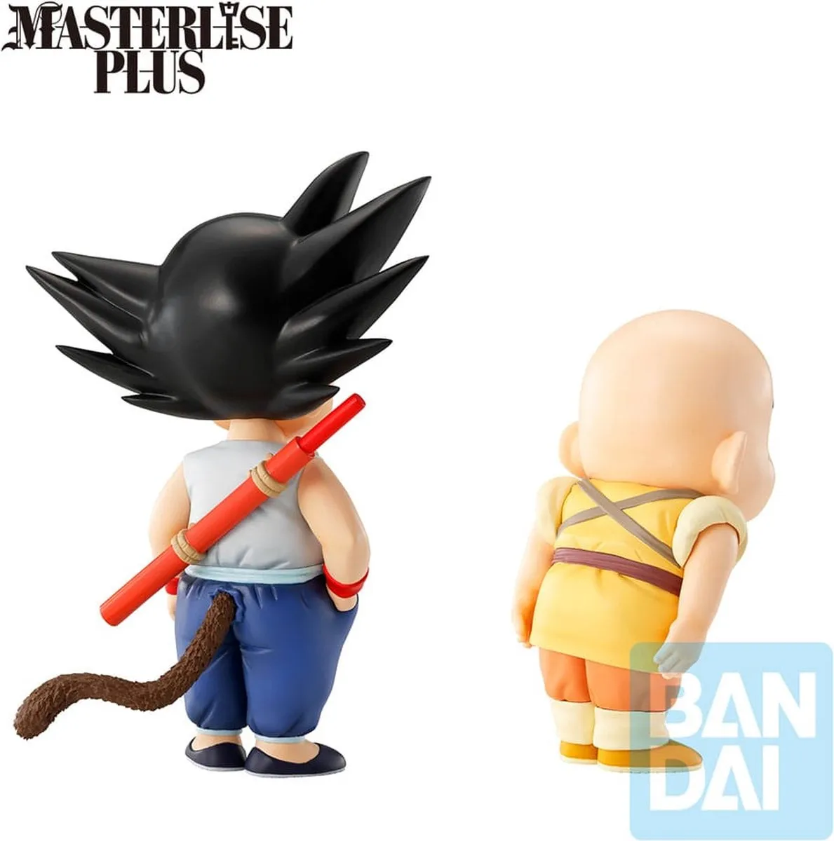 Bandai Namco Dragon Ball Ichibansho Masterlise Plus PVC Beeld - Son Goku & Krillin 13cm - Multi