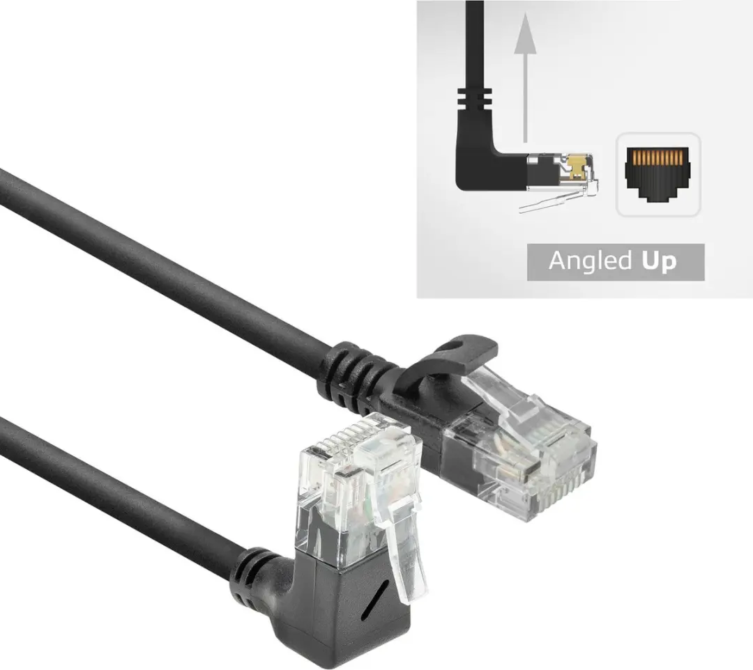 ACT DC4952 Patchkabel CAT6A U/UTP 0,25m