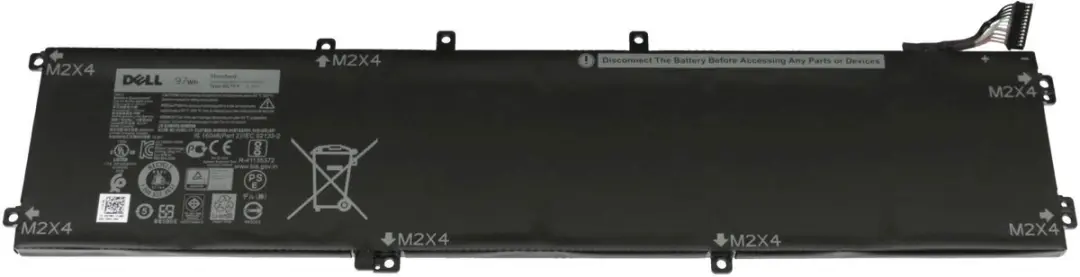 Dell 6GTPY Accu 97Wh