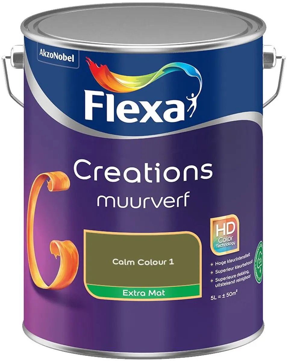 Flexa Creations Muurverf Extra Mat Calm Colour 1