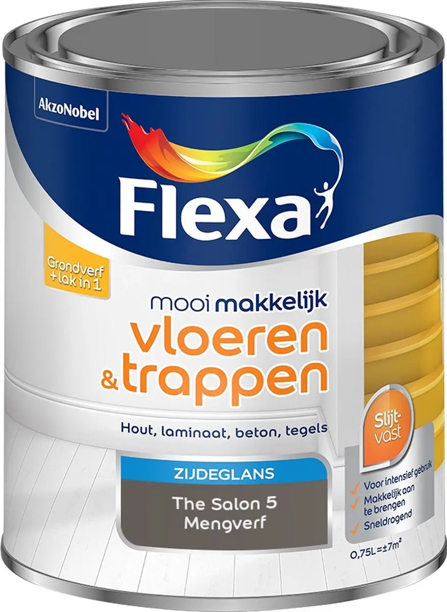 Flexa The Salon 5 Mengverf 750ml - Zijdeglans