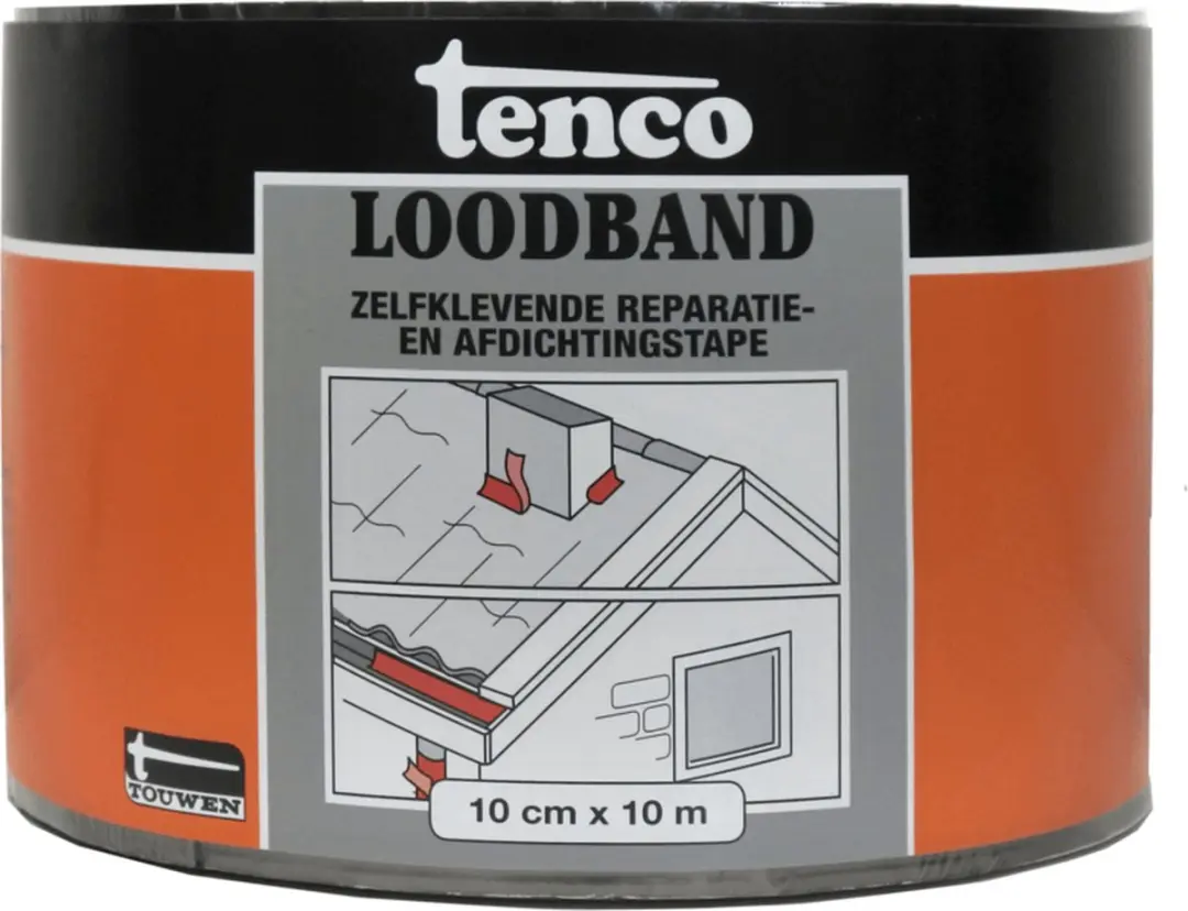 Tenco Loodband 7,5cm x 10m - Meerkleurig