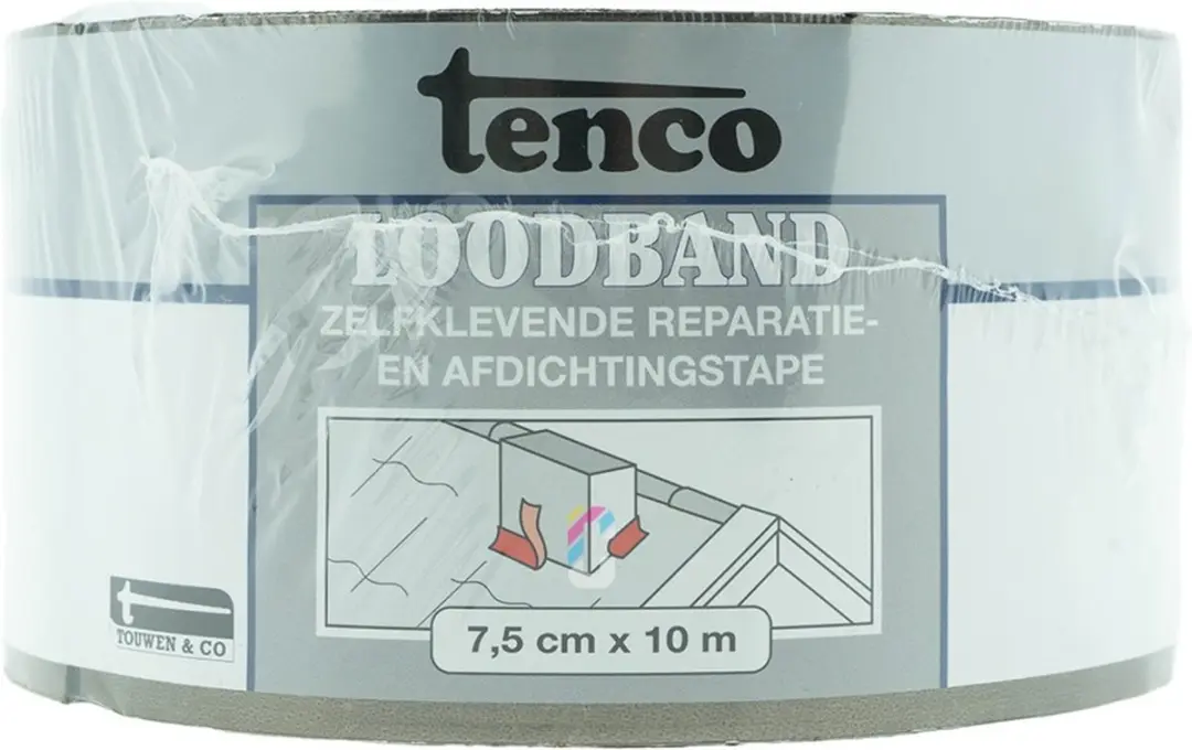 Tenco Loodband 7,5cm x 10m - Meerkleurig