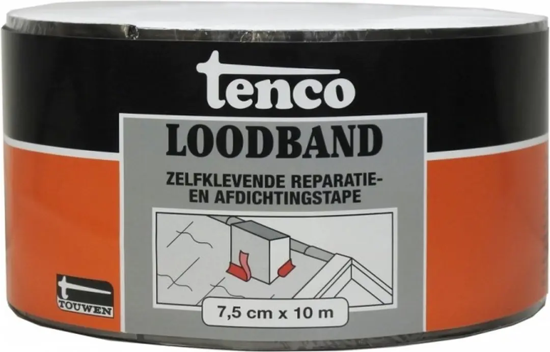 Tenco Loodband 7,5cm x 10m