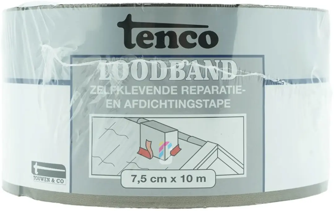 Tenco Loodband 7,5cm x 10m - Meerkleurig