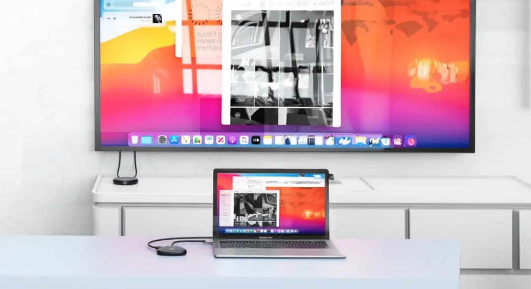 Verbatim WDA-02 Draadloze 4K USB-C Zender - Transparent