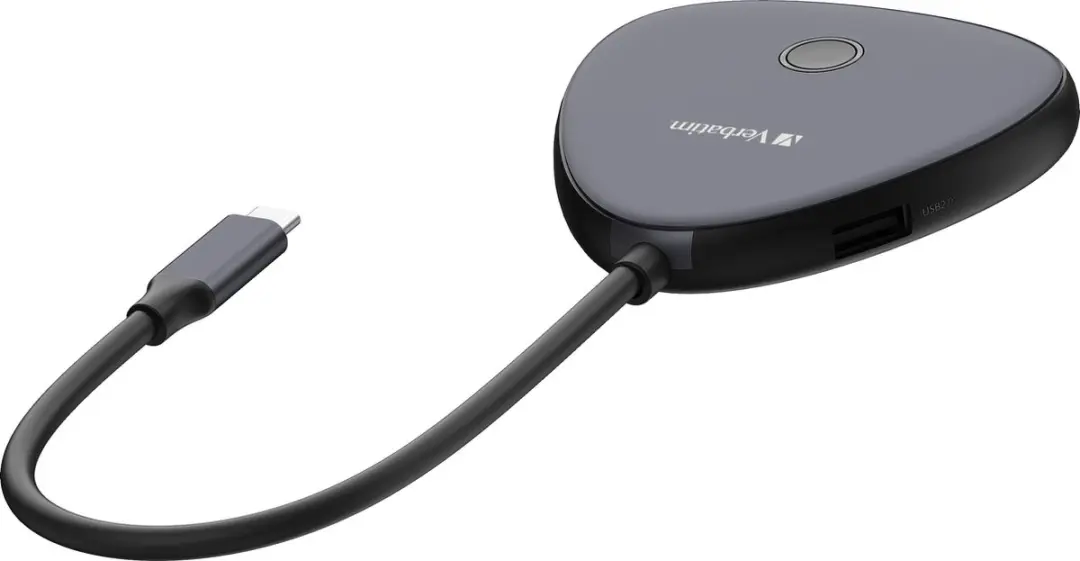 Verbatim WDA-02 Draadloze 4K USB-C Zender - Transparent