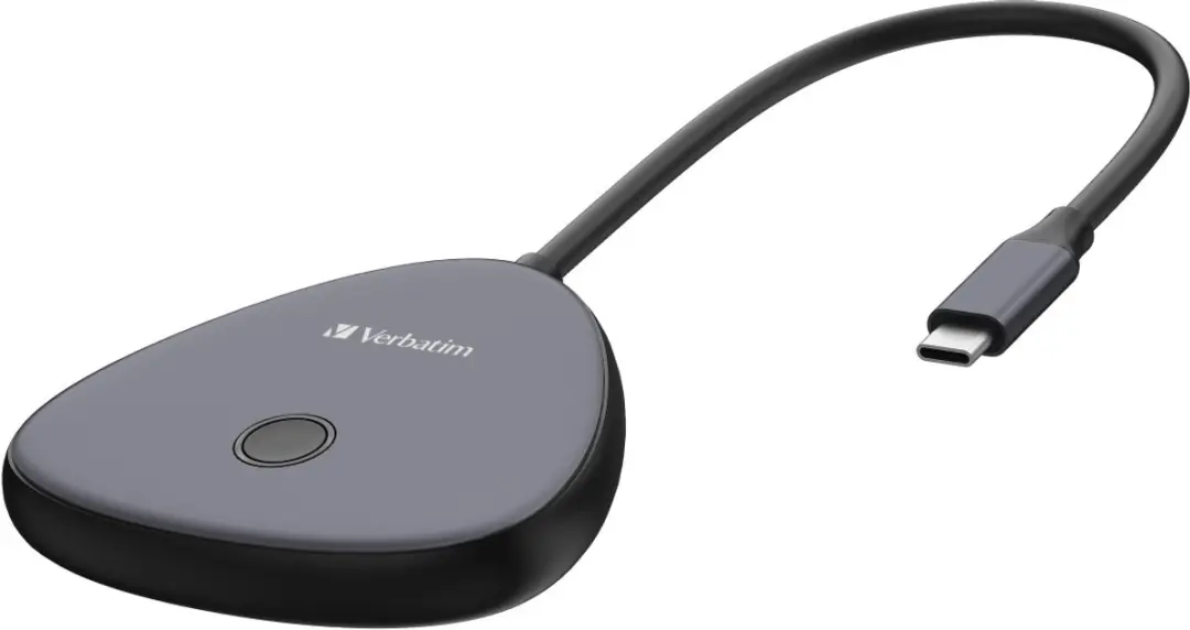 Verbatim 4K Usb-C Draadloze Zender Voor Tv Laptop Snelle Verbinding