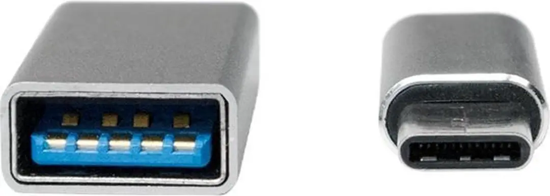 Logilink AU0040 USB-C naar Micro-USB Adapter - 2 Stuks - Zilver