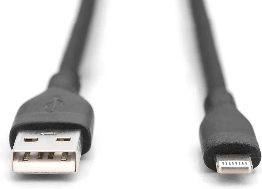 Digitus AK-600108-020-S Lightning-kabel 2m - Zwart