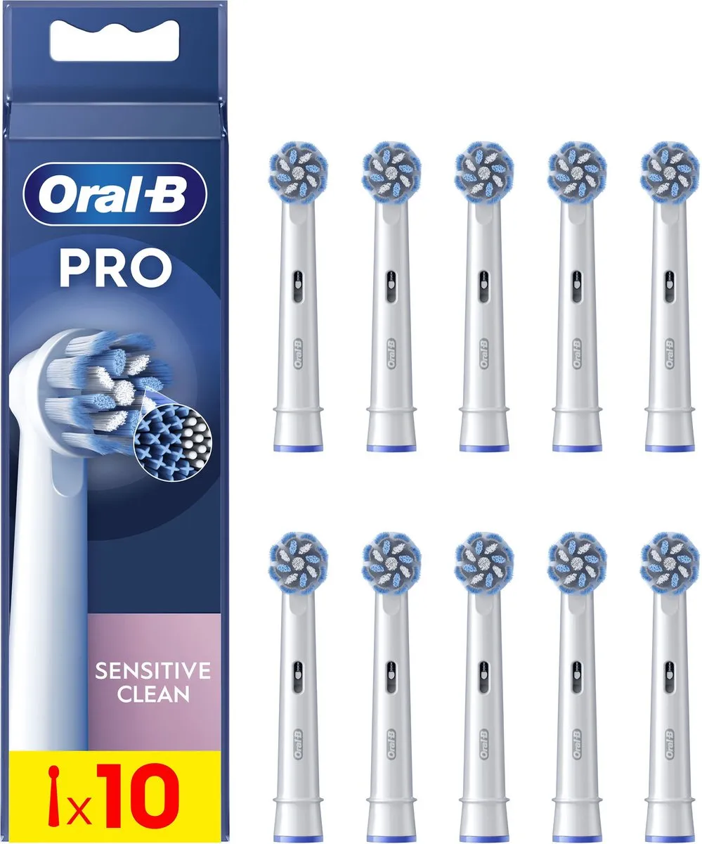 Oral-B Pro Sensitive Clean Opzetborstels 10 Stuks