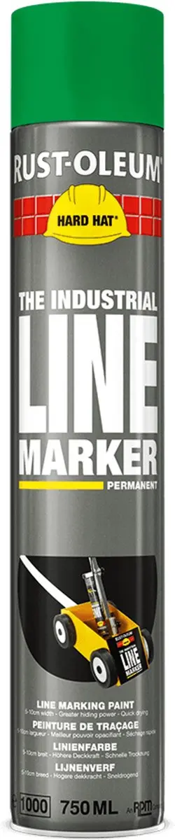 Rust-Oleum Lijnmarkering Groen RAL 6024 Spuitbus 750ml