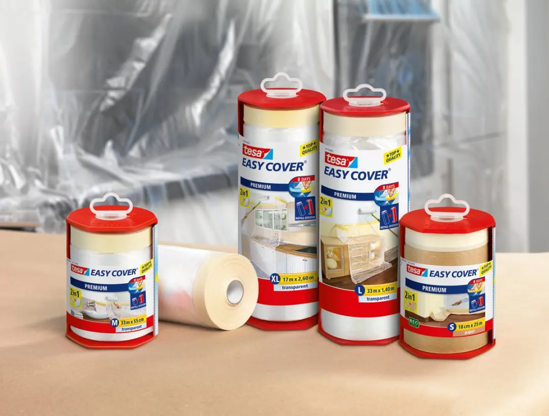 Tesa Universal Afplaktape 3x50m x 30mm - Transparant