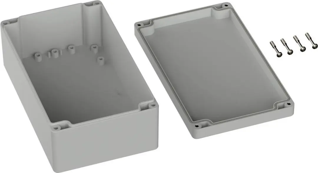 Tru Components TC-9065636 Industriële Behuizing 200x120x75mm - Grijs-wit