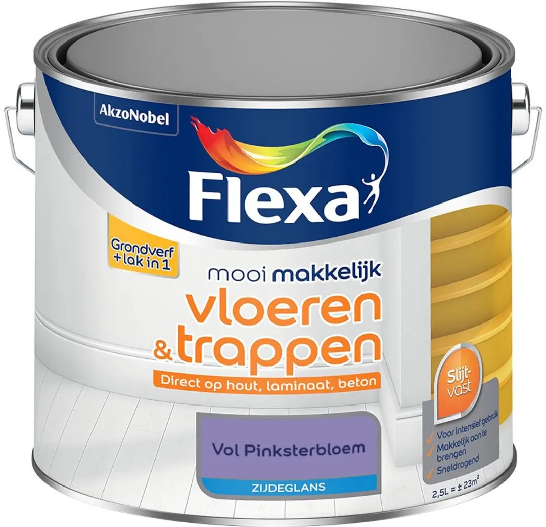 Flexa Mengverf Vol Pinksterbloem 2,5L