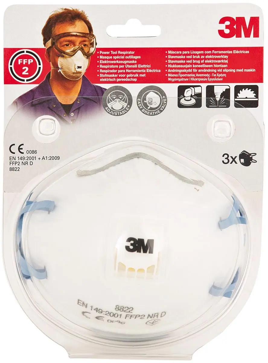 3M 8822C3 FFP2 Stofmasker