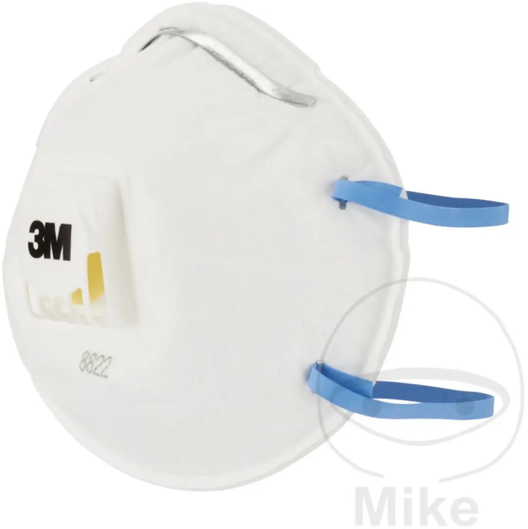 3M 8822C3 FFP2 Stofmasker - 3 Stuks - afbeelding 4 van 4