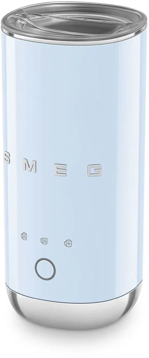 Smeg MFF02PBEU Melkopschuimer - 500W - Pastelblauw