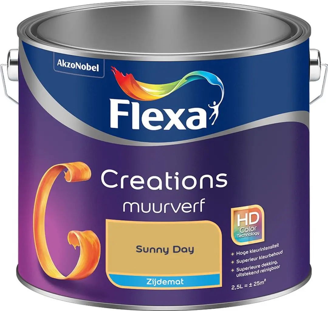 Flexa Creations Muurverf Zijdemat Sunny Day