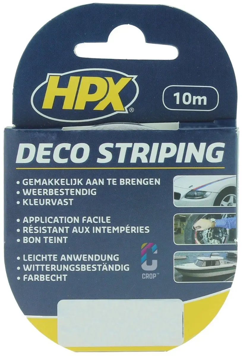 HPX Deco Striping Tape 6mm - Meerkleurig