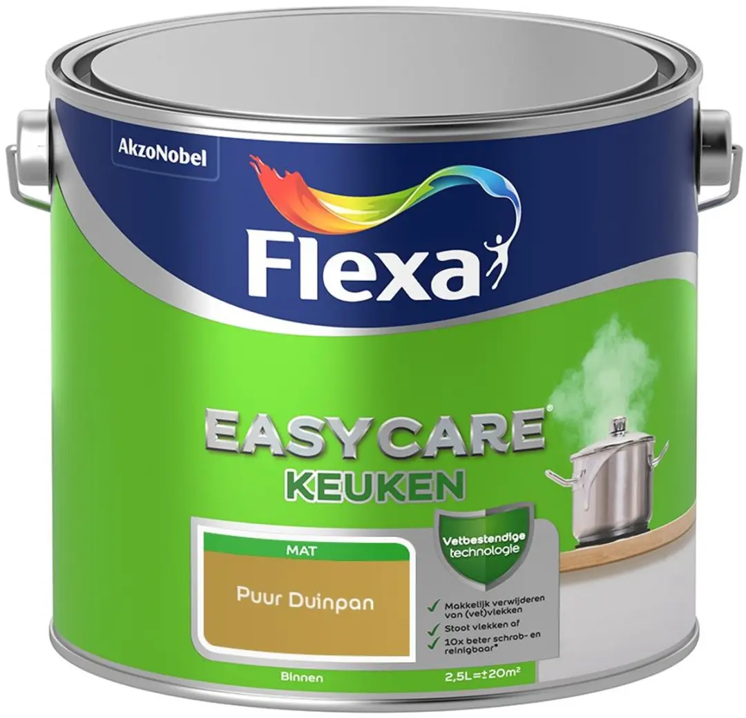 Flexa Easycare Keuken Puur Duinpan Mengverf 2,5L