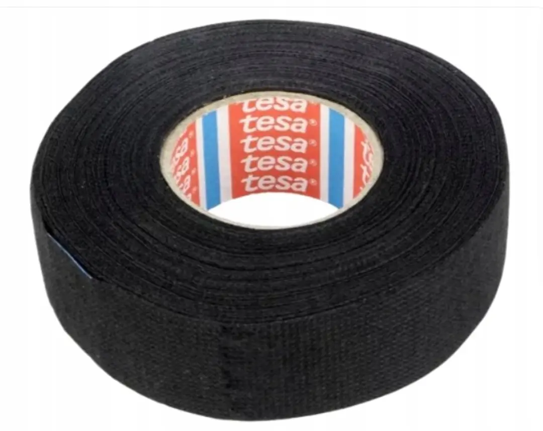 Tesa Stoffen Tape met Vilt 25mm x 15m