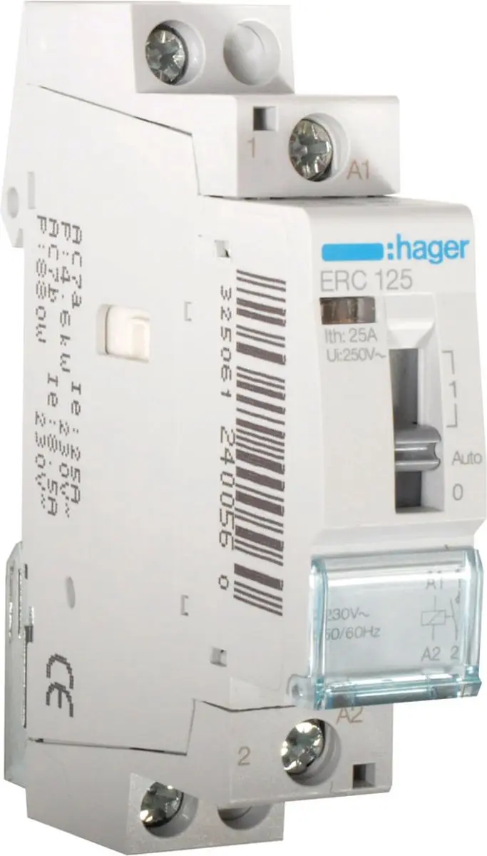 Hager Magneetschakelaar 2600W - Wit