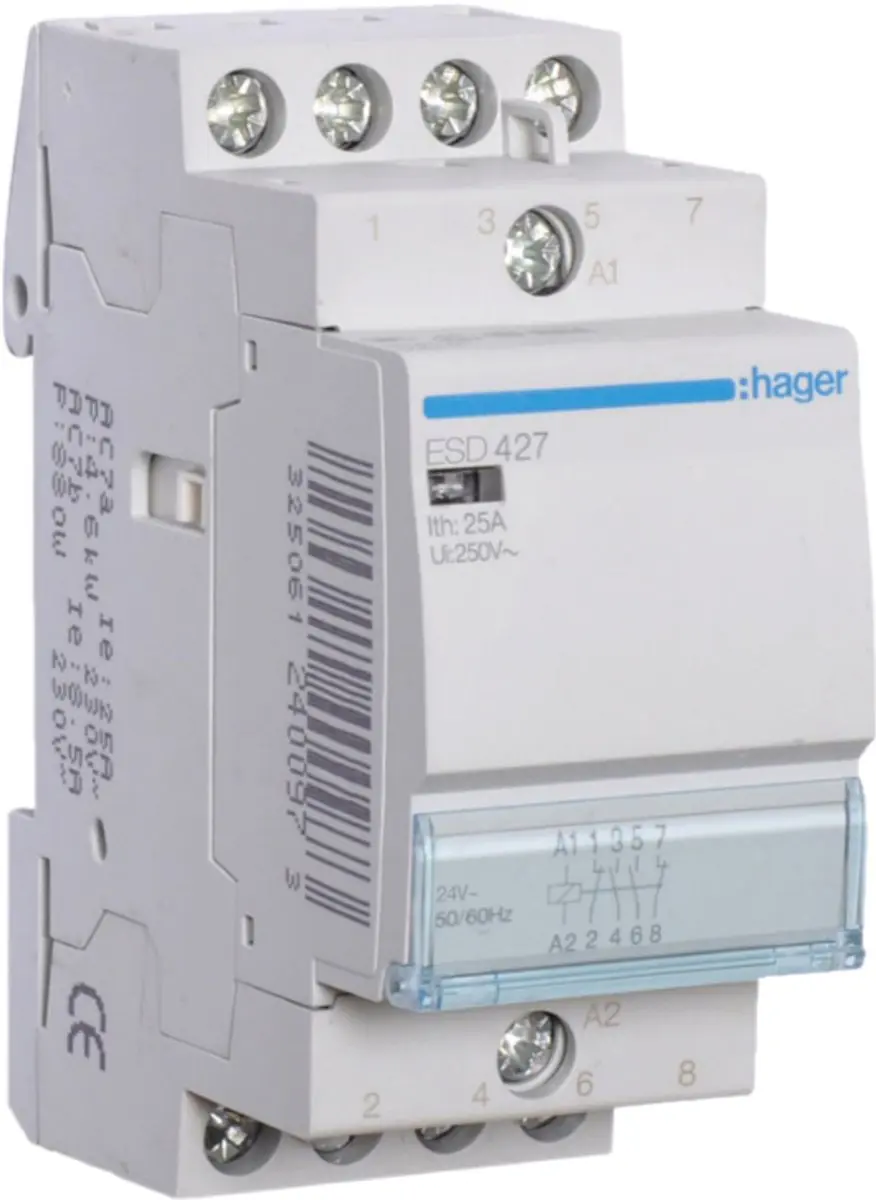 Hager Magneetschakelaar 2600W