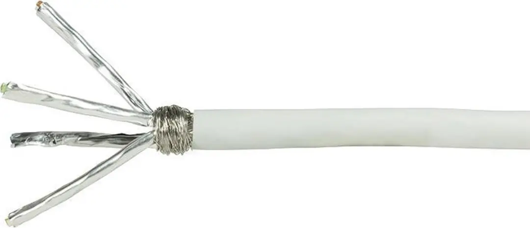 Logilink S/FTP CAT7 Netwerkkabel 50m - Wit