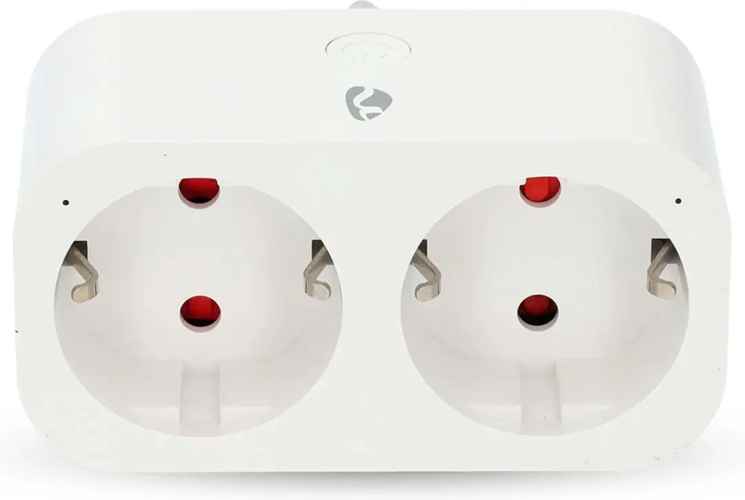 Nedis SmartLife Slimme Stekker 2-Wegs WiFi