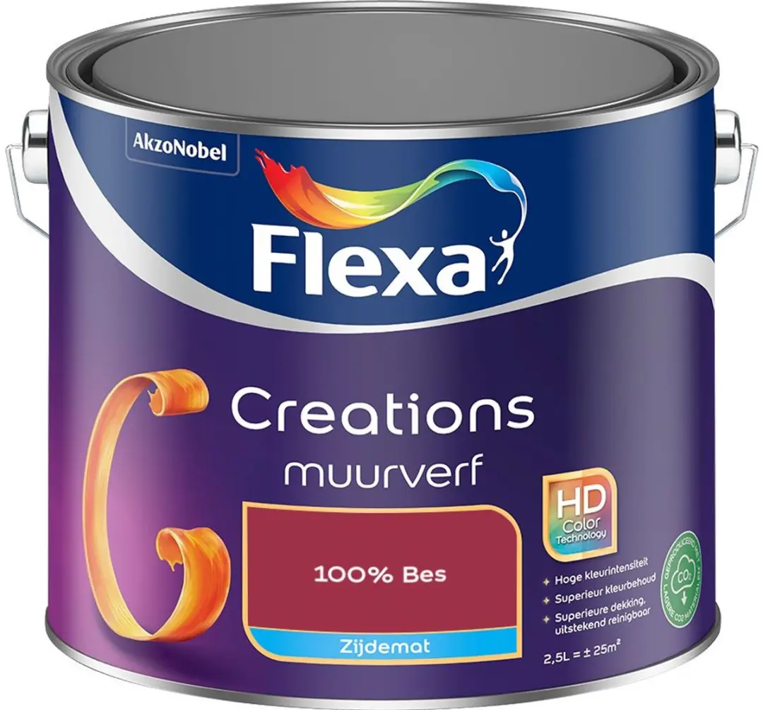 Flexa Creations Muurverf Zijdemat 100% Bes